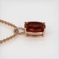 7.35 Ct. Gemstone Pendant, 14K Rose Gold 3