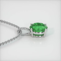 2.03 Ct. Gemstone Pendant, 14K White Gold 3