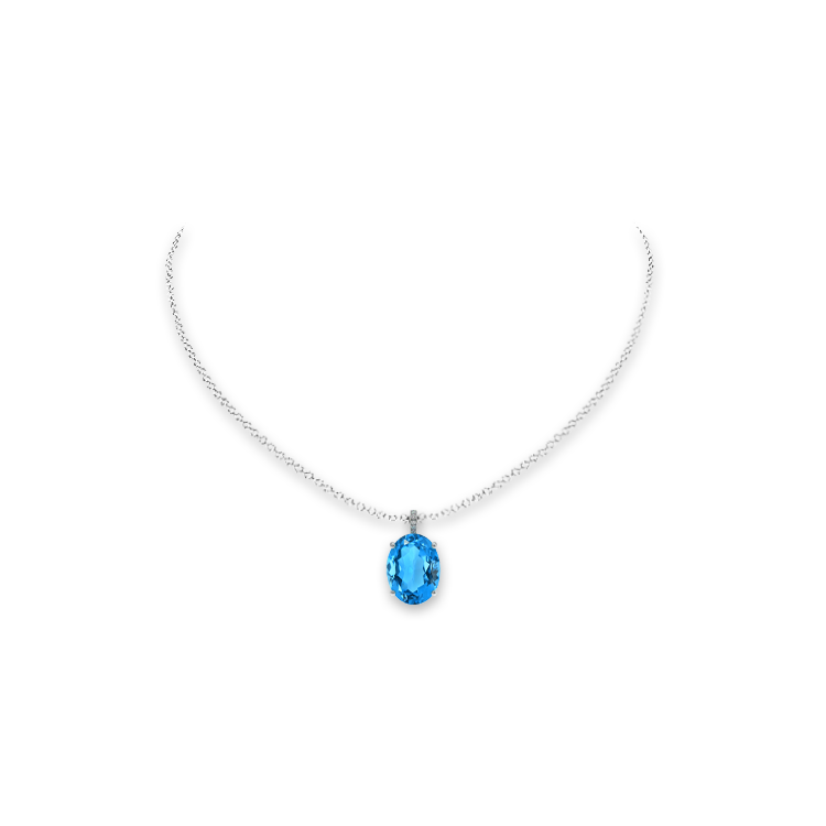 Jewelry image on model