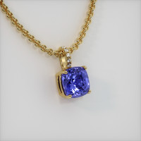 5.25 Ct. Gemstone Pendant, 14K Yellow Gold 2