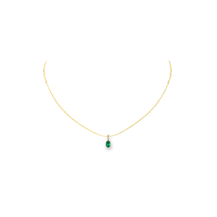 Jewelry image on model