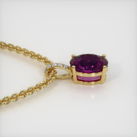 4.27 Ct. Gemstone Pendant, 18K Yellow Gold 3