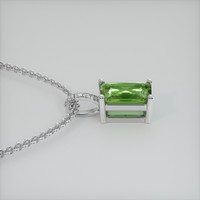 0.78 Ct. Gemstone Pendant, Platinum 950 3