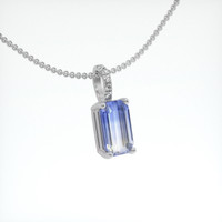 1.40 Ct. Sapphire Pendant, Platinum 950 2