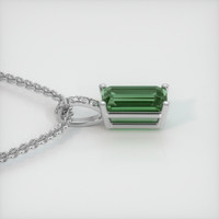 2.07 Ct. Gemstone Pendant, 14K White Gold 3