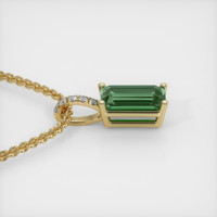 2.07 Ct. Gemstone Pendant, 14K Yellow Gold 3