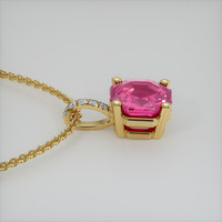 0.81 Ct. Gemstone Pendant, 18K Yellow Gold 3