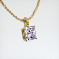 3.43 Ct. Gemstone Pendant, 18K Yellow Gold 2