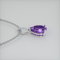 1.50 Ct. Gemstone Pendant, Platinum 950 3