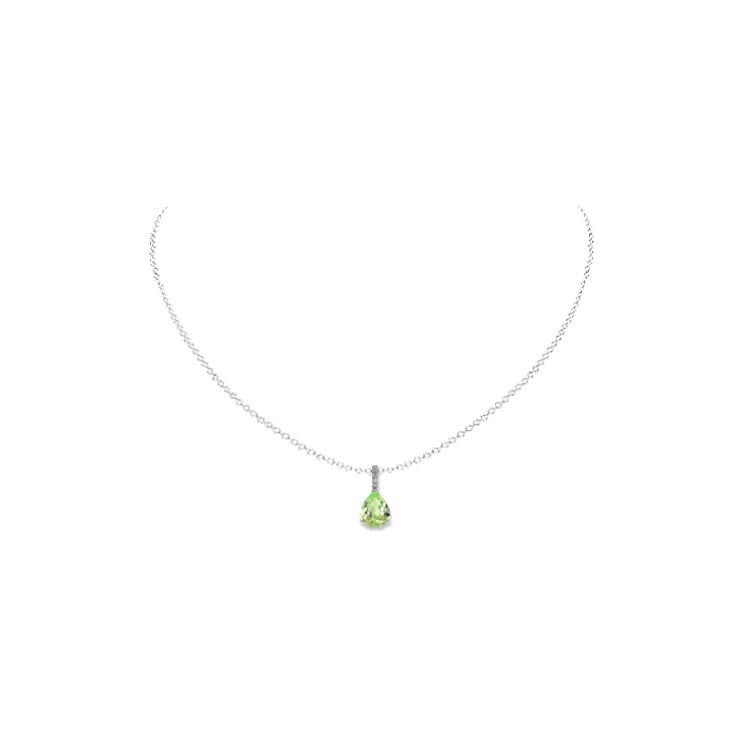 Jewelry image on model
