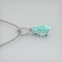 1.83 Ct. Gemstone Pendant, Platinum 950 3