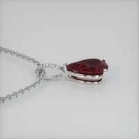 2.18 Ct. Gemstone Pendant, Platinum 950 3