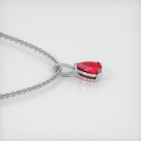 2.03 Ct. Ruby Pendant, Platinum 950 3