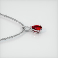 1.55 Ct. Ruby Pendant, Platinum 950 3