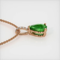 1.70 Ct. Gemstone Pendant, 14K Rose Gold 3