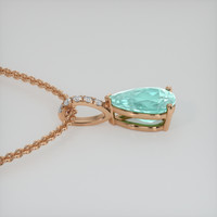 1.83 Ct. Gemstone Pendant, 14K Rose Gold 3