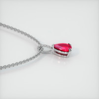 Ruby Pendant 1.19 Ct., 14K White Gold Preview