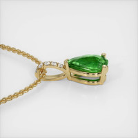 1.70 Ct. Gemstone Pendant, 14K Yellow Gold 3