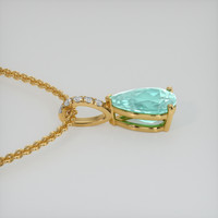 1.83 Ct. Gemstone Pendant, 14K Yellow Gold 3