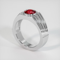 1.54 Ct. Ruby Ring, Platinum 950 2