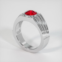 1.32 Ct. Ruby Ring, Platinum 950 2