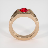 1.32 Ct. Ruby Ring, 14K Rose Gold 3