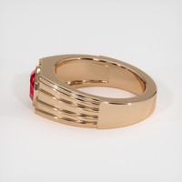 1.32 Ct. Ruby Ring, 14K Rose Gold 4