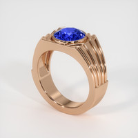 2.65 Ct. Sapphire Ring, 18K Rose Gold 2