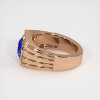 2.65 Ct. Sapphire Ring, 18K Rose Gold 4