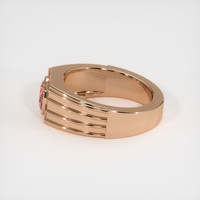 1.12 Ct. Sapphire Ring, 18K Rose Gold 4