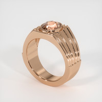 2.12 Ct. Sapphire Ring, 18K Rose Gold 2