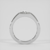 2.10 Ct. White Sapphire Ring, Silver 3
