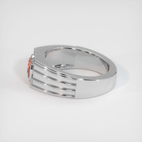 1.12 Ct. Sapphire Ring, 14K White Gold 4