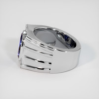 3.48 Ct. Sapphire Ring, 14K White Gold 4