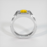 1.17 Ct. Yellow Sapphire Ring, 14K White Gold 3