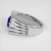 4.07 Ct. Sapphire Ring, 18K White Gold 4