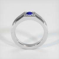 0.57 Ct. Sapphire Ring, 18K White Gold 3
