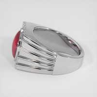 4.32 Ct. Ruby Ring, 18K White Gold 4
