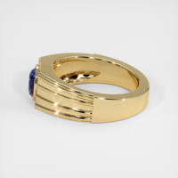 1.76 Ct. Blue Sapphire Ring, 10K Yellow Gold 4