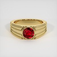 1.54 Ct. Ruby Ring, 14K Yellow Gold 1