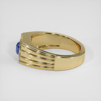1.86 Ct. Blue Sapphire Ring, 14K Yellow Gold 4