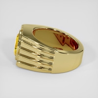 4.26 Ct. Yellow Sapphire Ring, 14K Yellow Gold 4