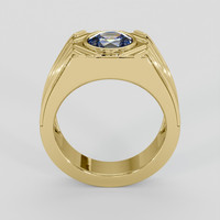1.17 Ct. Bi Color Sapphire Ring, 14K Yellow Gold 3