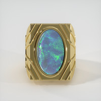 8.58 Ct. Gemstone Ring, 18K Yellow Gold 1