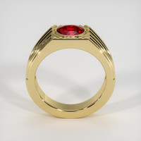 1.33 Ct. Ruby Ring, 18K Yellow Gold 3