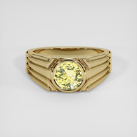 1.69 Ct. Yellow Sapphire Ring, 18K Yellow Gold 1