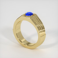 2.01 Ct. Sapphire Ring, 18K Yellow Gold 2