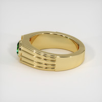 1.20 Ct. Emerald Ring, 18K Yellow Gold 4