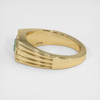0.76 Ct. Sapphire Ring, 18K Yellow Gold 4