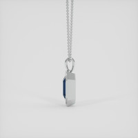 1.69 Ct. Gemstone Pendant, 18K White Gold 3